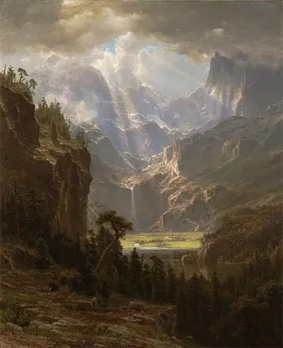 Rocky Mountains, Lander's Peak (1863) Albert Bierstadt